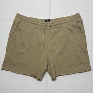 Hollister Must-Have Collection Tan Sweat Shorts Men’s XL